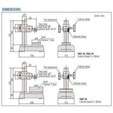 Mitutoyo Dial Gage Stand, Series 7 | Mitutoyo by KHM Megatools Corp.